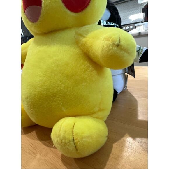Talking Pokemon Pikachu 17"  Plush Build-A-Bear Nintendo. Tested and works - Picture 7 of 9